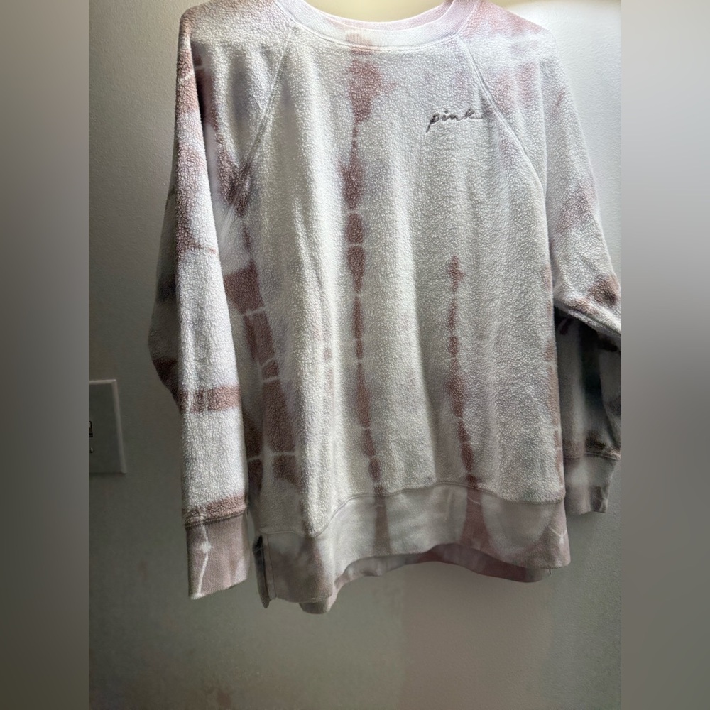 PINK Victoria's Secret Blush Fleece Pullover